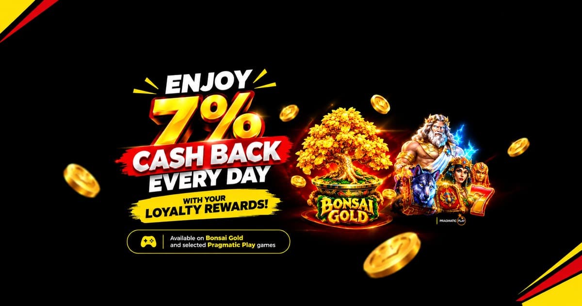 7% Daily Cashback - Coming Soon