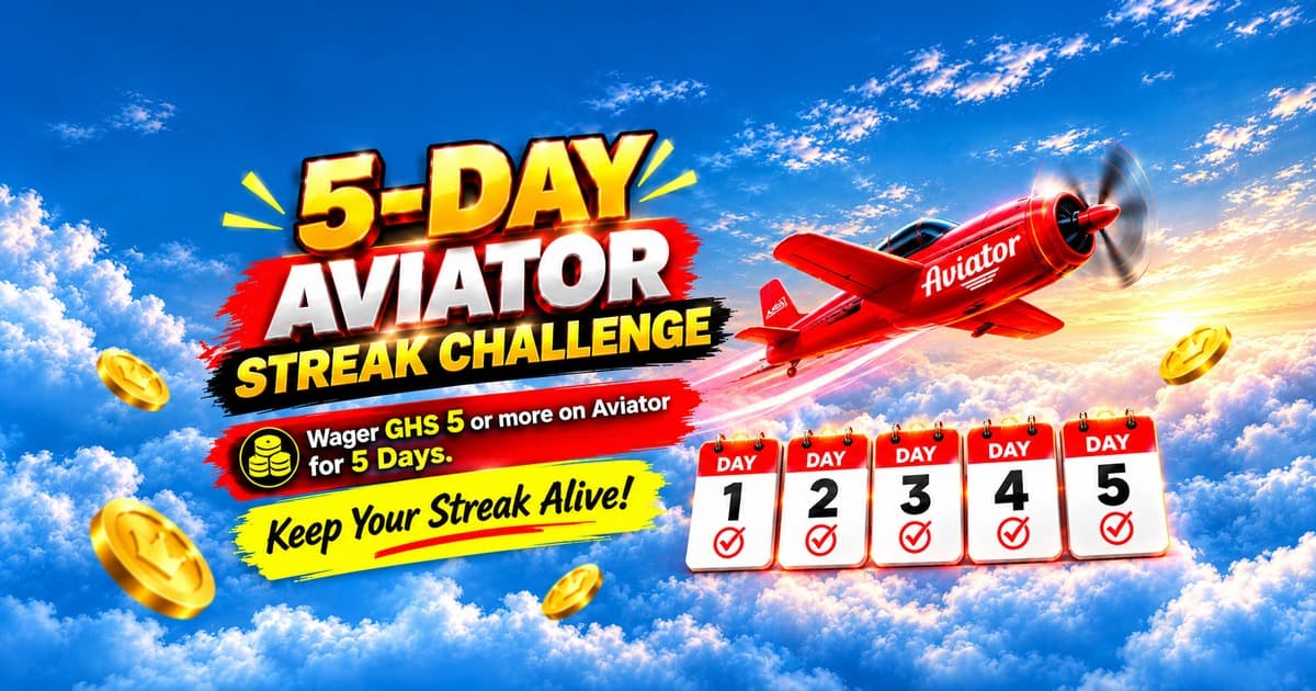 5 - Days Aviator Streak Challenge - Coming Soon